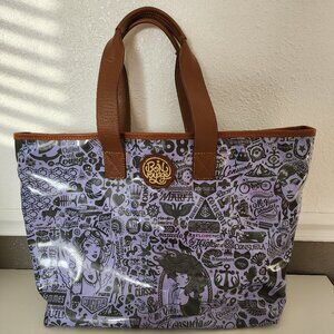 Consuela Lavender Bon Voyage XL Zipper Tote